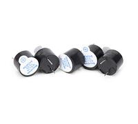 HUSHUI Cicalino da 10 Pezzi 5V Tipo Elettromagnetico a Suono Lungo per Progetti Fai da Te Alta stabilità 12 X 9,5 Mm