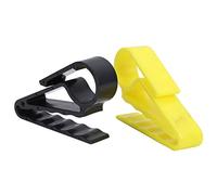 HUSHUI Confezione da 2 Portasigarette da con Materiale ABS Resistente, Comoda Clip per Impugnatura per Sigari per Golfisti, e Giallo Fluorescente