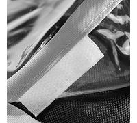 HUSHUI Copertura Antipioggia per Passeggino da Viaggio, Resistente Protezione Antipioggia per Bambini per Tutte le Stagioni, Adatta Alla Maggior Parte dei Passeggini, Materiale PVC Ecologico