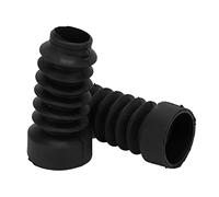 HUSHUI Copertura Antipolvere per Ammortizzatore Anteriore per Moto, Ricambio in Gomma per DIO 18 27 28 34 35 e Jog50 Jog90, con Protezione Extra Acqua, Polvere, Fango (Nera)