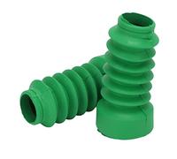 HUSHUI Copertura Antipolvere per Ammortizzatore Anteriore per Moto, Ricambio in Gomma per DIO 18 27 28 34 35 e Jog50 Jog90, con Protezione Extra Acqua, Polvere, Fango (Verde)