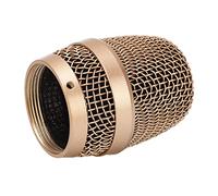 HUSHUI Copertura in Rete per Microfono Testa di Ricambio Durevole Dorata per Baier 780 790 e Veda M3 M5 Acciaio Inossidabile 1 X Rete 37 Mm