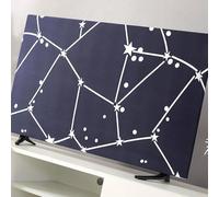 HUSHUI Copertura TV Universale Antipolvere e Resistente Alle Intemperie per Televisori LCD e LED, Tessuto in Poliestere Ad Alta densità, Perfetta per L'uso Domestico, 1 unità (42 pollici)