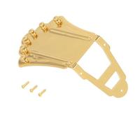 HUSHUI Cordiera Trapezoidale per Chitarra Ricambio in Metallo Solido a 6 Corde per Archtop
