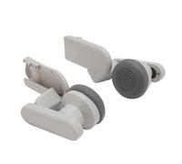 HUSHUI Cuffie Antirumore VR Cuffie Professionali con Suono Migliorato, Comode da Indossare per la Stanza dei Giocatori, Grigio Bianco, Confezione da 2