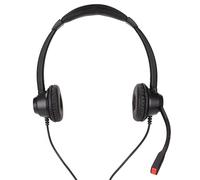 HUSHUI Cuffie Telefoniche RJ9 Binaurali con Cancellazione del Rumore con Microfono HD per Call Center e Home Office 1 unità