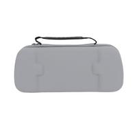 HUSHUI Custodia Rigida, Guscio Protettivo Personalizzato con Supporto Pieghevole per ROG Ally X 2024 RC72LA, ROG Ally 2023 RC71L e Claw A1M, Materiale PU con Tasche Portaoggetti (Grigio)