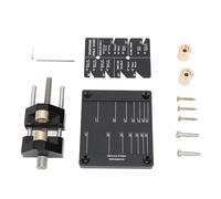 HUSHUI di Guida per Affilatura Professionale Kit per Affilare Scalpelli Strumento Durevole Ed Efficiente per Falegnami Acciaio Inossidabile 11 Accessori