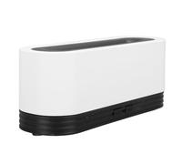HUSHUI Diffusore per Aromaterapia a con Luci Colorate e Tecnologia Nanomist per Camera da Letto e Ufficio, Bianco 60 Ml Alimentato Tramite USB