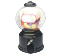 HUSHUI Distributore Automatico per Bambini Giocattolo Design Durevole Dispenser Multifunzione per Gomme da Masticare per Giochi per Famiglie Interazione in Plastica (Nera)