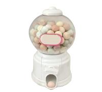 HUSHUI Distributore Automatico per Bambini Giocattolo Design Durevole Dispenser Multifunzione per Gomme da Masticare per Giochi per Famiglie Interazione in Plastica (Bianca)