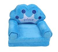 HUSHUI Divano Letto Pieghevole per Bambini per il Relax e il Sonno dei Bambini, Materiale in Morbido Velluto di Cristallo, Design Carino a, Ottimo per L'uso in Camera da Letto (2 livelli)
