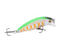 HUSHUI Esche da Pesca con Gancio per Acqua Dolce e Salata, Mini Esche da Pesca Dai Colori Esplosivi, Attira i Pesci con Azioni di Nuoto Realistiche, Plastica ABS da 5 Cm, 1 unità (6#colore)