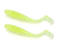 HUSHUI Esche da Pesca Morbide in Silicone da 15 Pezzi Design a Coda di T per la Pesca in Mare con Modello Ad Alta Simulazione e Materiale Durevole (LWCOLORE:C)