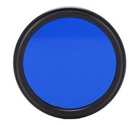 HUSHUI Filtro per Lenti a Colori da 37 Mm, Resistente All'olio e Ai Graffi con Rivestimento Nano Multistrato, per Fotografie di Alba e Tramonto, Prateria, Foresta, Fuji (Blu)
