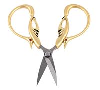 HUSHUI Forbici Utensili da Taglio Facili da Impugnare a Forma di Cigno retrò per Accessori da Ricamo e Cucito in Acciaio Inossidabile (#1)