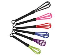 HUSHUI Frusta per Panna, Manico Antiscivolo con Gancio per Appendere, Agitatore Compatto per la Cucina del Parrucchiere, Multifunzionale per Mescolare Salse Coloranti, Uova