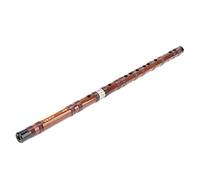 HUSHUI G-Key Set Flauto in bambù, Tradizionale Strumento a Fiato Secco e Amaro, Suono Potente per Principianti, 48,5 X 2 Cm, 2 Pezzi