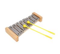 HUSHUI Giocattolo Educativo Xilofono con 8 Note per Bambini di età Compresa tra 1 e 3 Anni Strumenti a Percussione con Suono Chiaro in Legno con 2 Martelli