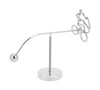 HUSHUI Giocattolo per Equilibrio da Scrivania, Materiale in Ferro Superficie Lucida Antiruggine Non Sbiadisce Allevia lo Stress Giocattolo per Equilibrio Artistico Scientifico con