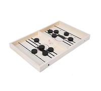 HUSHUI Gioco da Tavolo Catapulta Scacchi Divertente Giocattolo Interattivo per Gioco Casalingo Genitore-figlio, 2 Giocatori in Legno Leggero, Dai 4 Anni in su (scacchi catapulta)