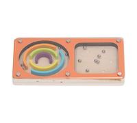 HUSHUI Gioco di Labirinto Portatile con Flipper Materiale Sicuro per Lo Sviluppo delle capacità Motorie Fini dei Bambini 1 unità (Piccola)