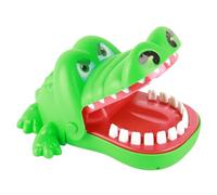 HUSHUI Gioco per Dentista, Giocattoli Interattivi per Divertimento in Famiglia, Allenamento Al Coraggio, Giocattolo con Mordaci, Plastica 12 X 15 Cm