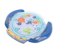 HUSHUI Gioco Puzzle Labirinto 3D per Bambini, Giocattolo Rompicapo Avvincente, Migliora le capacità Motorie, Ideale per i Bambini, Materiale Plastico (Blu)