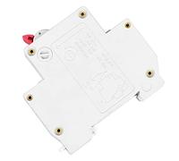 HUSHUI Interruttore Automatico Miniaturizzato a 1 230 V, Design Ignifugo a Sgancio Rapido per il Controllo del Carico Elettrico Domestico 7,4x7,9x2 Cm (1P/25A)