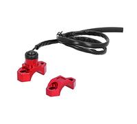 HUSHUI Interruttore di Avviamento e Arresto Motore Universale con Corpo in Alluminio Resistente per Motocicli e Manubri ATV da 7/8 Pollici