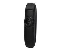HUSHUI Kazoo Flauto Strumento a Fiato Professionale con 5 Diaframmi Facile da Suonare per Tutte le età Design in Plastica ABS (Nera)