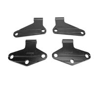 HUSHUI Kit di Montaggio Cerniera Porta da 8 Pezzi per un Funzionamento più Fluido e una Facile Installazione Compatibile con JK Rubicon Sahara 2007-2018