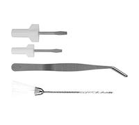 HUSHUI Kit di Pulizia per Macchina da Cucire, Strumenti di Manutenzione da 4 Pezzi con Spazzole a Doppio Tipo e per la Cura della Macchina da Cucire Domestica