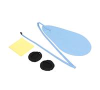 HUSHUI Kit di Pulizia per Sassofono Set Premium con Tampone di Copertura in Corno, Panno per Strumenti a Fiato, 4 Pezzi