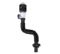 HUSHUI Kit di Scarico del Lavandino, Tubo a Trappola a P Flessibile con Filtro del Cesto Anti -intasamento e per il Lavandino della del Bagno, Si Adatta a 1,25 o 1,5 Pollici di