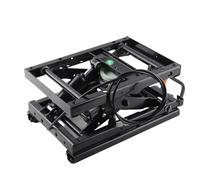 HUSHUI Kit di Sospensione Universale, Ammortizzatore Forgiato in Acciaio Forgiato e in Gomma con Binario Scorrevole 12,5 Cm, per Macchinari Agricoli per Veicoli Commerciali per