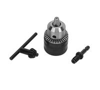 HUSHUI Kit di Utensili per Mandrino Autoserrante a Chiave da 1,5-13 Mm con Asta di Prolunga Filettata 1/4 Esagonale 3/8 per Artigianato Professionale
