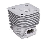 HUSHUI Kit Pistone Cilindro da 60 Mm, Ricambio Durevole per Troncatrice Partner, Migliora le Prestazioni e la longevità, Adatto per Partner 3120k K1250 K1260, Materiale in Ferro e Alluminio