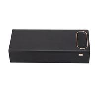 HUSHUI Kit Power Bank Fai-da-te Design Compatto con Schermo LCD e Doppia Ricarica USB per Tutti i Dispositivi Mobili Scatola Batteria 16 X (Nera)