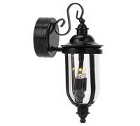 HUSHUI Lampada da Parete in Miniatura 1:12 Lampada da Parete Compatta Nera a LED per la Casa delle Bambole Fai-da-te da 2,36 Pollici