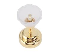 HUSHUI Lampada da Soffitto a LED a Forma di Fiore Modello Leggero per Casa delle Bambole 1:12 per la Decorazione Adorabile delle Stanze dei Bambini