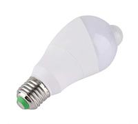 HUSHUI Lampadina LED con Sensore di Movimento e Testa Rotante a 350° per Corridoi 5W Bianco Caldo E27 1 unità (7w)