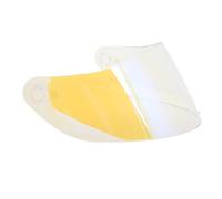 HUSHUI Lente per Casco da Motociclista Visiera Trasparente Resistente Ai Raggi UV per Viaggi Estivi All'aperto Materiale PC 1 X unità (Blu trasparente)