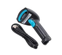 HUSHUI Lettore Impermeabile IP54 Portatile Wireless per Scanner di Codici a Barre per Vendita Al Dettaglio e Magazzino Design Compatto in Materiale ABS (#1)