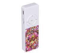 HUSHUI Lettore MP3 Portatile Dal Design Sottile con Audio HiFi Senza Perdita per gli Amanti della Musica e degli Audiolibri Realizzato in Resistente Materiale ABS (d1)