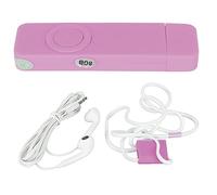 HUSHUI Lettore MP3 sottile con 8 GB di memoria, espandibile a 64 GB, con suono HiFi senza perdita per gli amanti della musica (rosa)