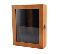 HUSHUI Libreria D'ansia, Ornamento in Miniatura, Legno Massiccio, Ripiani Rotanti per la Decorazione del Desktop Camere