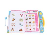 HUSHUI Libro Elettronico per L'apprendimento delle Lingue per la Prima Educazione, Giocattolo Interattivo con funzionalità Bilingue per Bambini, Esperienza Multimediale Coinvolgente, Materiale