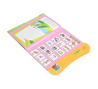 HUSHUI Libro Sonoro Elettronico per Bambini per Imparare i Numeri Spagnoli Animali Frutta Giocattolo Educativo per Bambini Dai 3 Anni in su Materiale Plastico 25 X 22,5 X 2,5 Cm (Arancia)