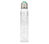 HUSHUI Lulbo a LED a LED da 3W RGB, 16 Colori Lampada di Controllo Telecomando con Durata della Vita di 30000 Ore, per Barre di Ufficio KTV. (Argento)